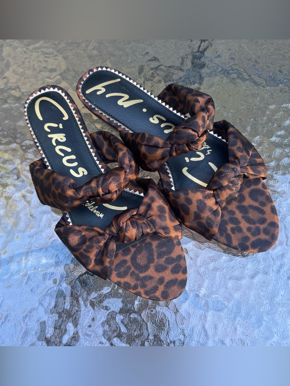Circus by Sam Edelman Marissa Slip-On Knotted Straps Sandals,Feminine|Size:8.5M